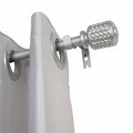 Escenografia 0.75 in. Curtain Rod for 48-86 in. Windows, Nickel ES3252731